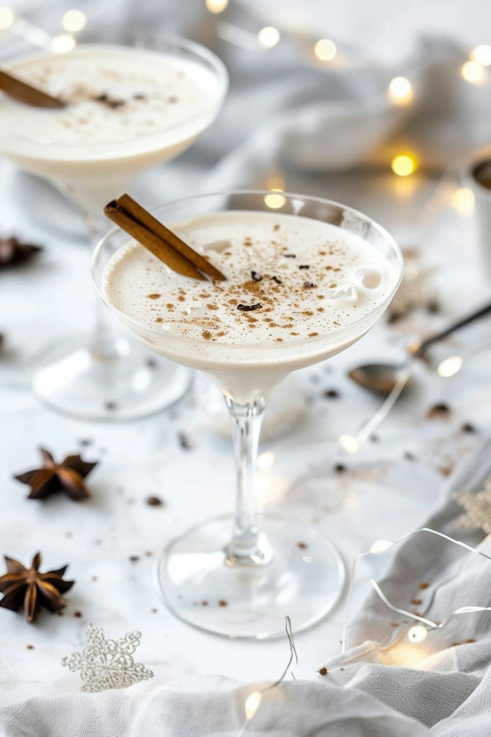 Spiced karak chai with cinnamon